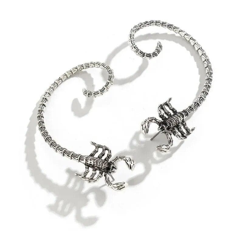 Retro Punk Animal Scorpion Ear Clip For Women Personalized Men Women Gothic Earrings Jewelry Gift 1 pair