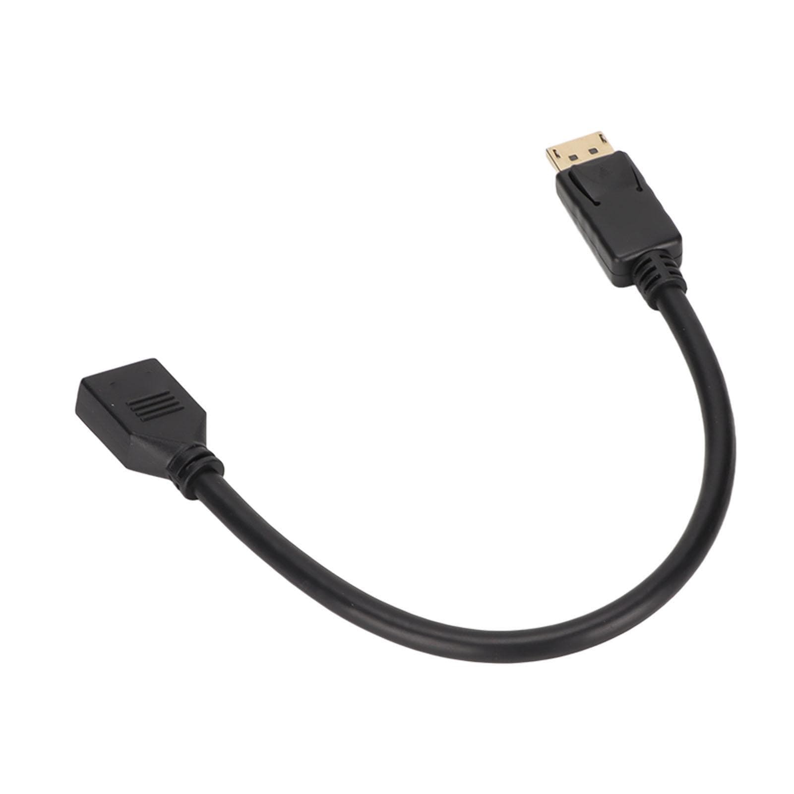 Displayport Extension Cable 4K Gold Plated DP Extension Cable Male to Female Interface Displayport