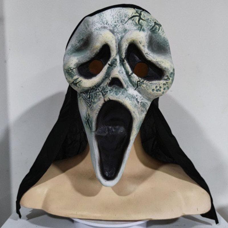 Officially Licensed Ghost Face Aged Mask Costume Accessory