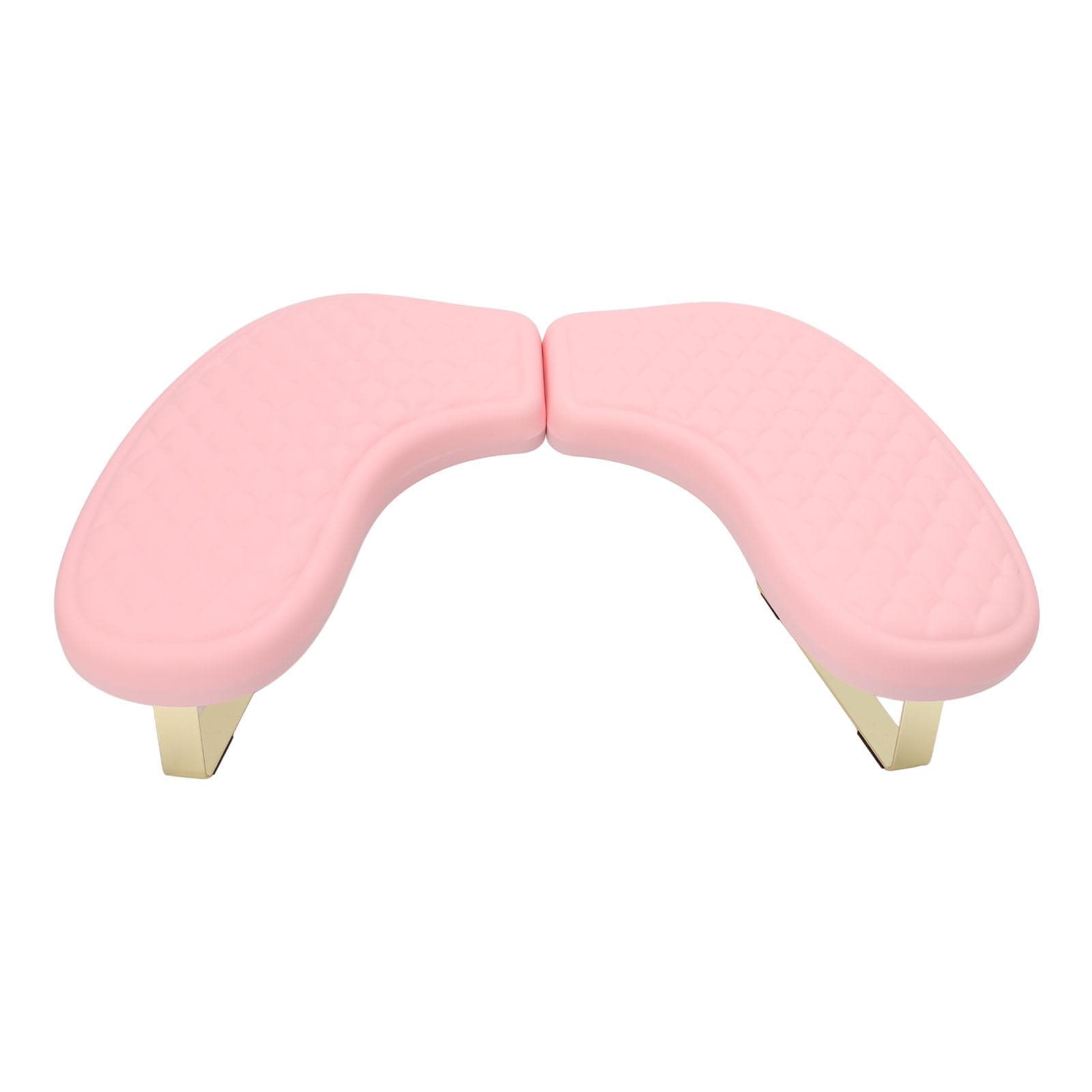 2 Pcs Nail Arm Rest PU Soft Comfortable Anti Slip Bottom Manicure Hand Pillow for Salon