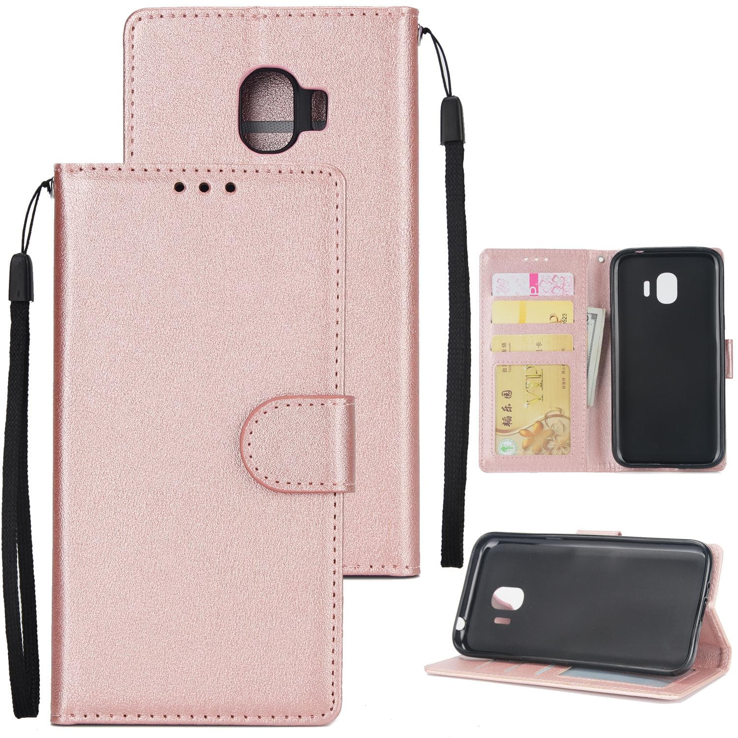 Flip Leather Wallet Case for Samsung Galaxy J2 J3 J4 J6 J7 J8 2018 J5 2016 2017 J6 Prime Plus A01 Core A32 A42 S30 Ultra Funda Galaxy S30 Ultra