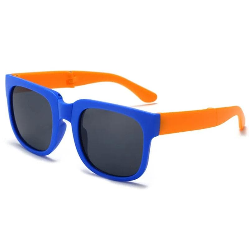 Kids Folding Sunglasses UV400 Protection Square Glasses for Boys Girls Outdoor Baby Shades Children Eyewear Brand Design