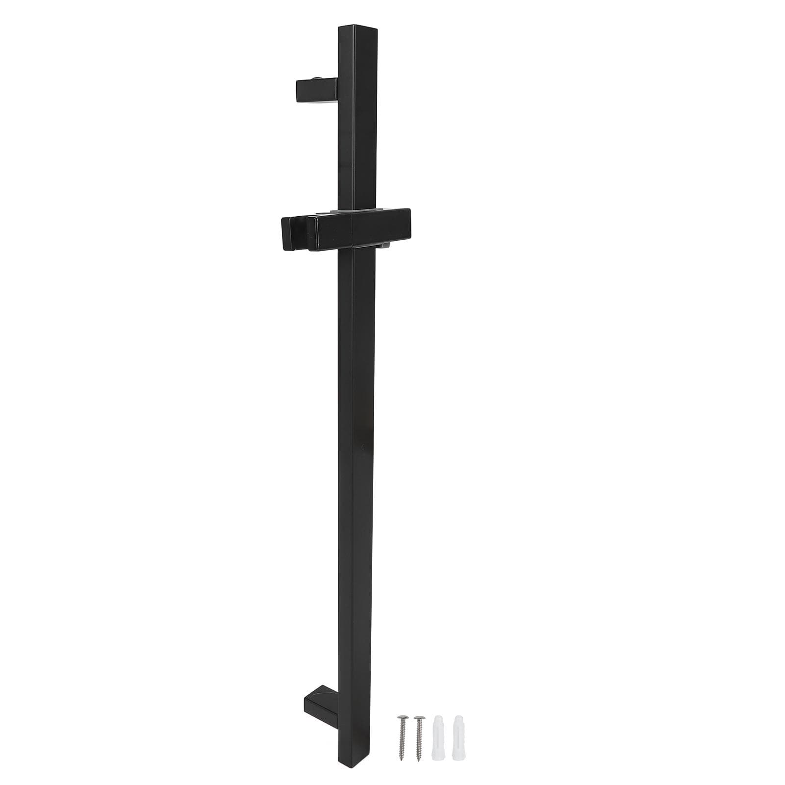 Shower Sliding Bar Stainless Steel Shower Rod Lifter Pipe Adjustable Sliding Rod for Home Bathroom