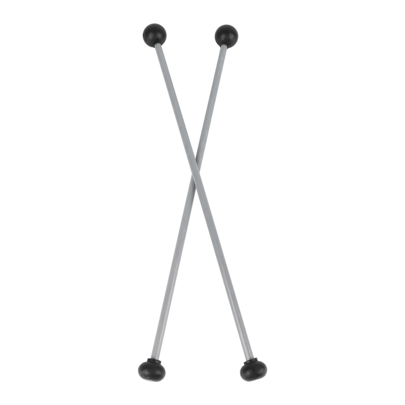 2Pcs Timpani Mallet Silicone Plastic Multifunctional Marimba Tongue Drum Mallet Timpani Stick