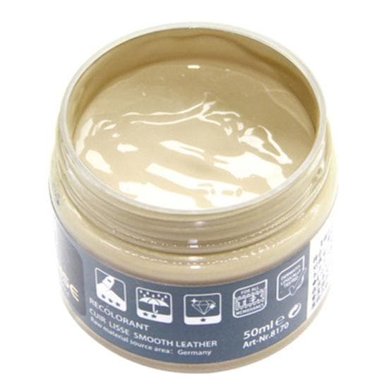50ml Leather Repair Cream Multipurpose Waterproof High Concentration Non-fading Long Lasting Refurbishing Natural Resin Sofa Leather Scratch Home Use D