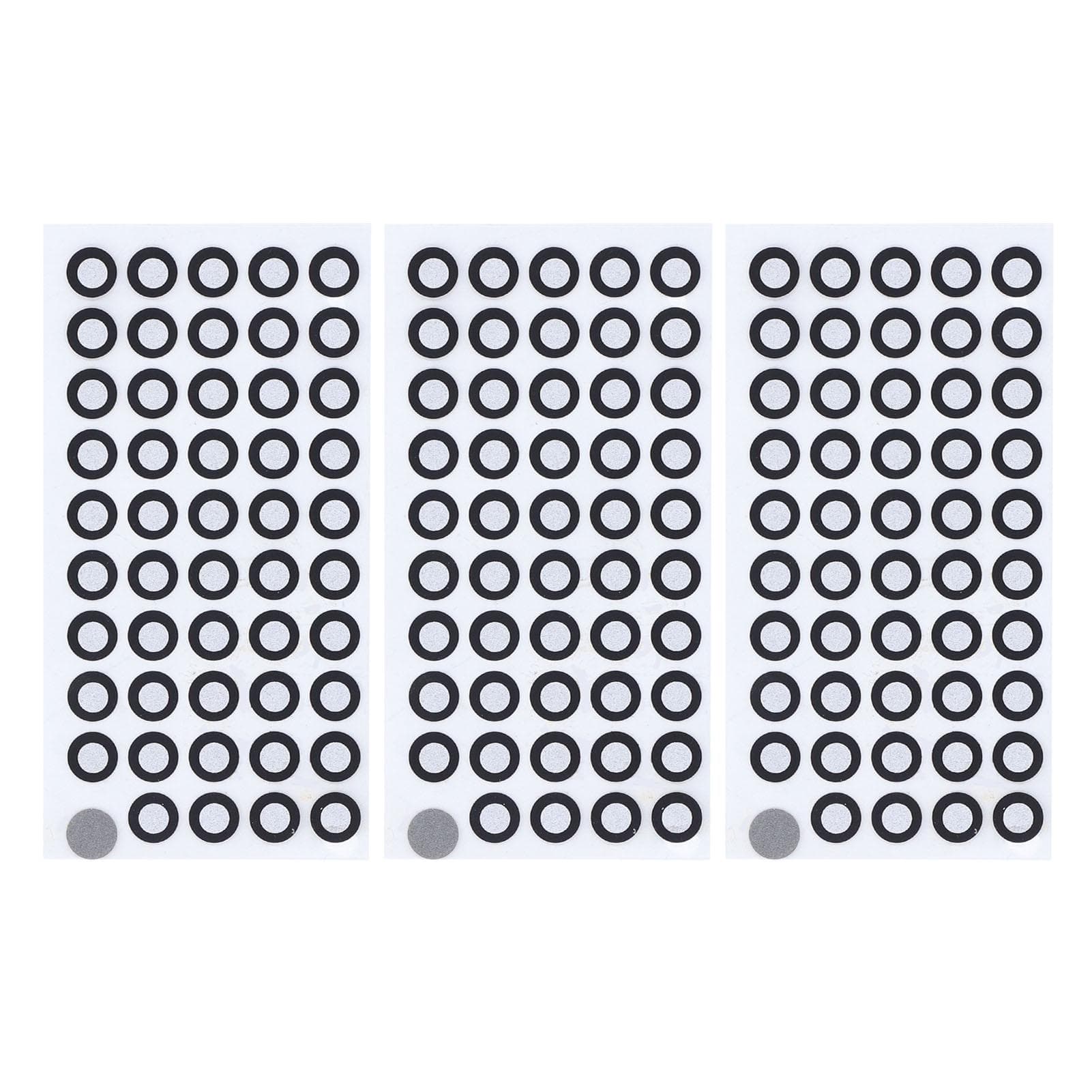 1200 Pcs 3D Scanning Marker 6mm ID 10mm OD High Reflective Strong Adhesive 3D Tracking Dot