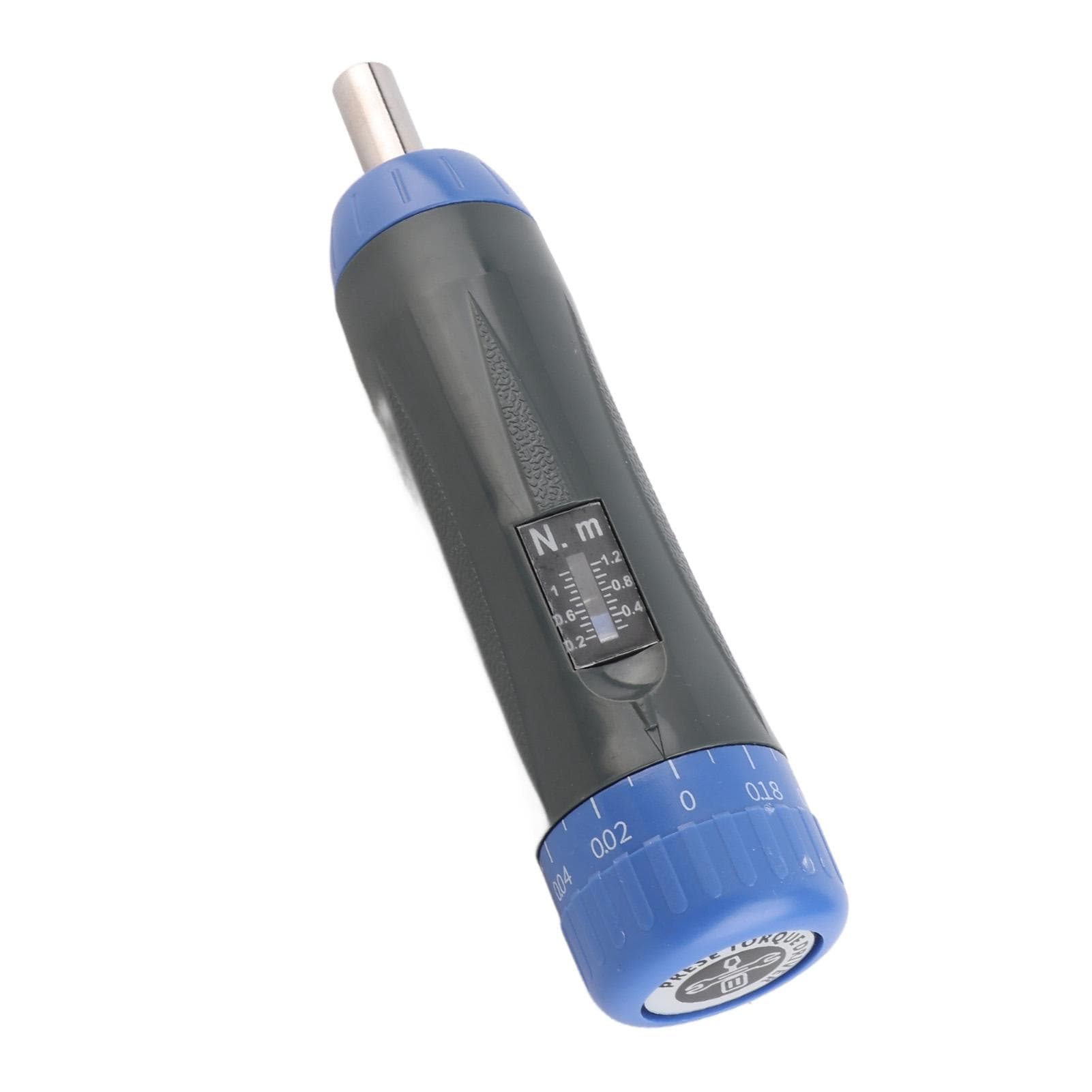 Preset Torsion Screwdriver Set 0.2~1.2N.m Adjustable 6.35mm 14 Hex Joint with 10Pcs Bits