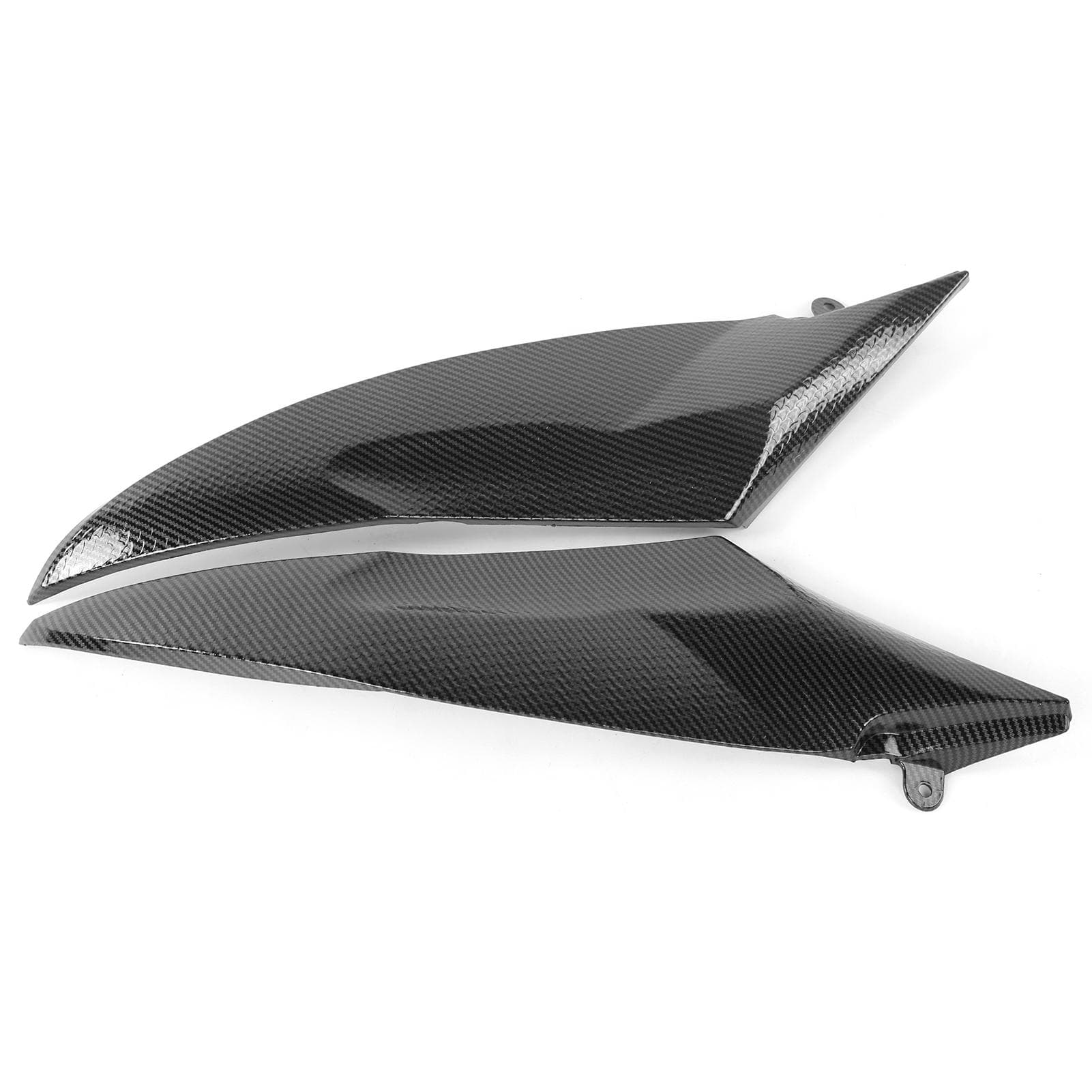 Carbon Fiber Style Motorcycle Tank Side Panel Upper Cover Fairing Fit for Yamaha R1 2004?2006
