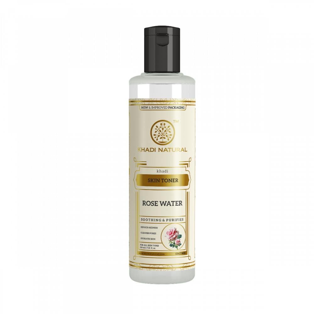 Khadi Natural Pure Rose Water Skin Toner 210 ML