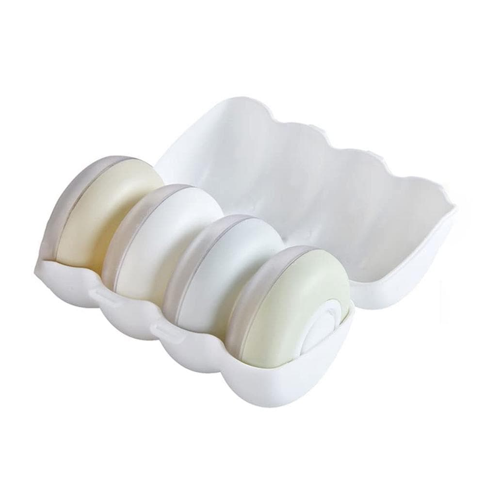4 PcsSet Collapsible Travel Bottles Portable Round Liquid Emulsion Storage Box Dispenser Travel