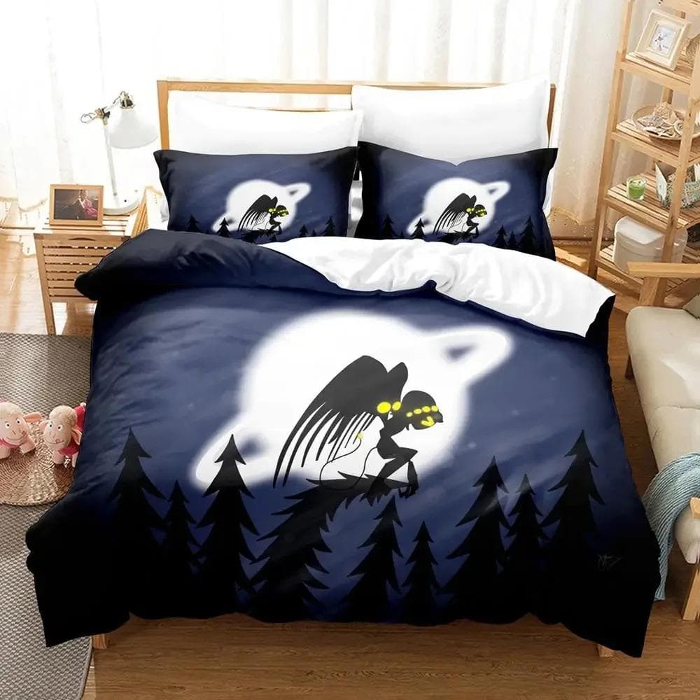 3D Print Anime Murder Drones Bedding Set Boys Girls Twin Queen Size Duvet Cover Pillowcase Bed Boys Adult Fashion Home Textile 70x133cm 2pcs