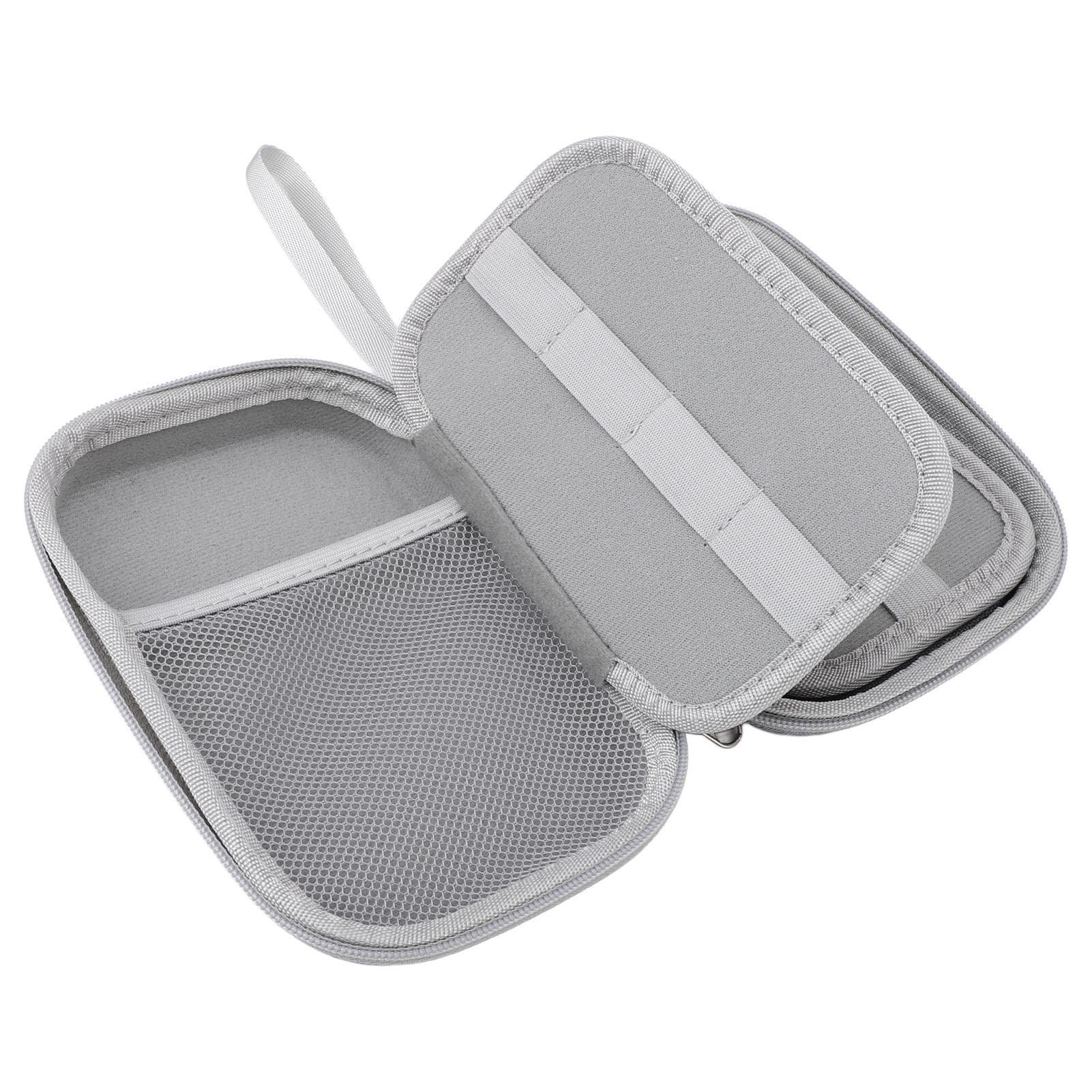 Reeds Carrying Case Waterproof 20 Pieces Capacity EVA Reeds Storage Box for Saxophone Clarinet gray