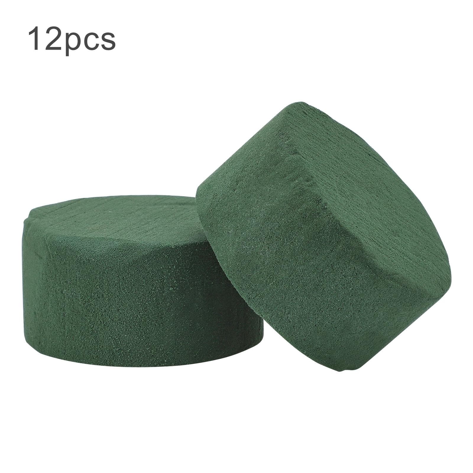 12pcs Floral Foam Round Dried Flower Foam Blocks Handmade Flower Arrangement Materials