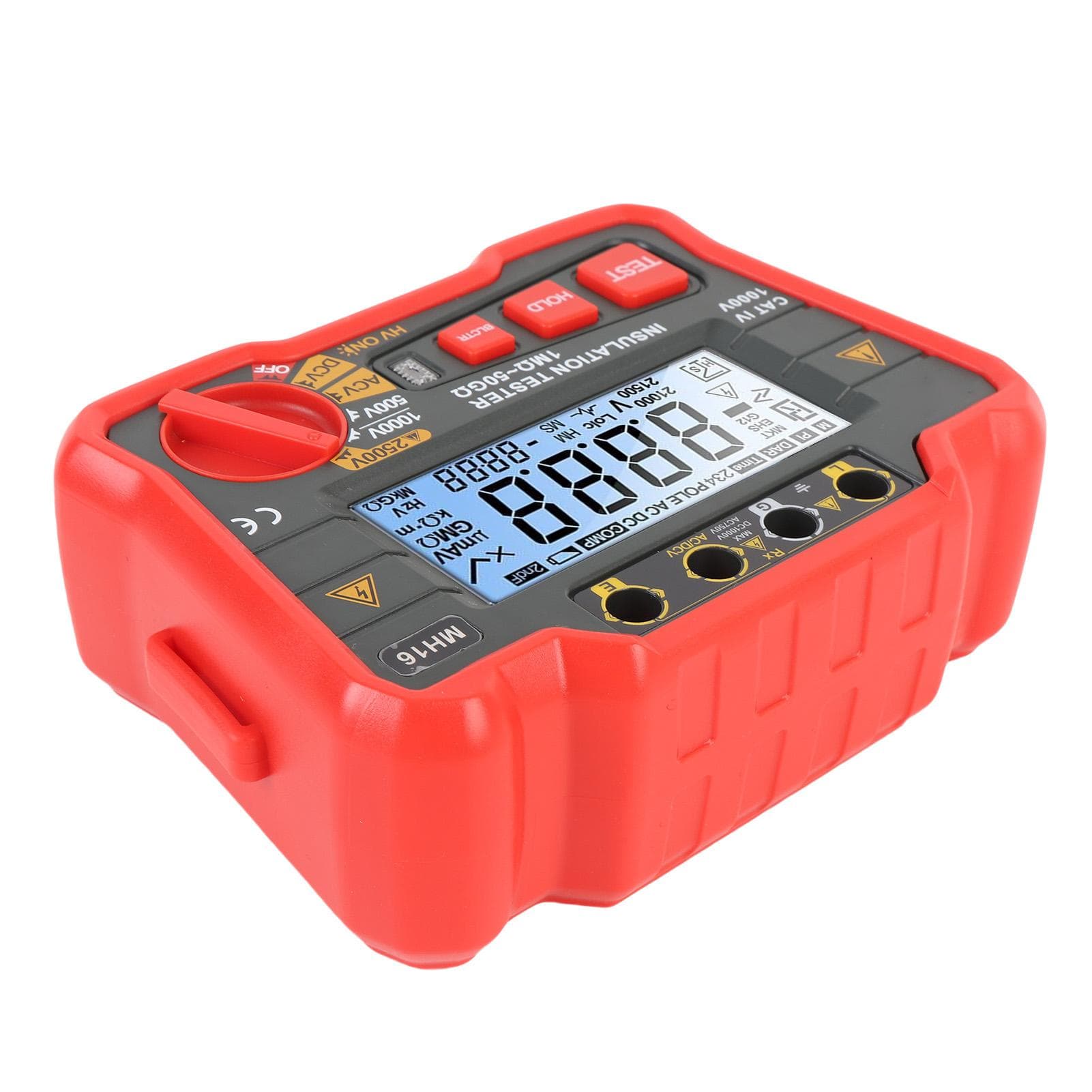 Digital Insulation Resistor Tester High Precise Megohmmeter 2500V High Voltage Resistor Tester for
