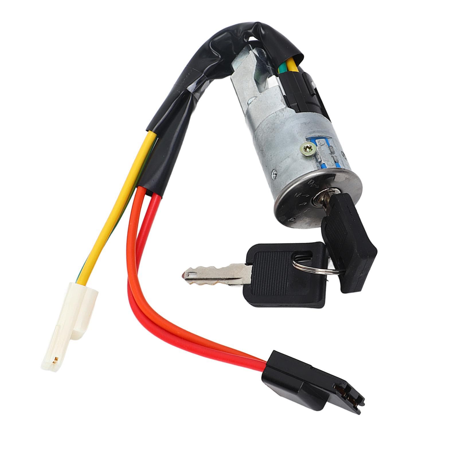 Ignition Lock Barrel Switch with 2 Key 4PIN 7701038365 Replacement for Vauxhall Vivaro Movano