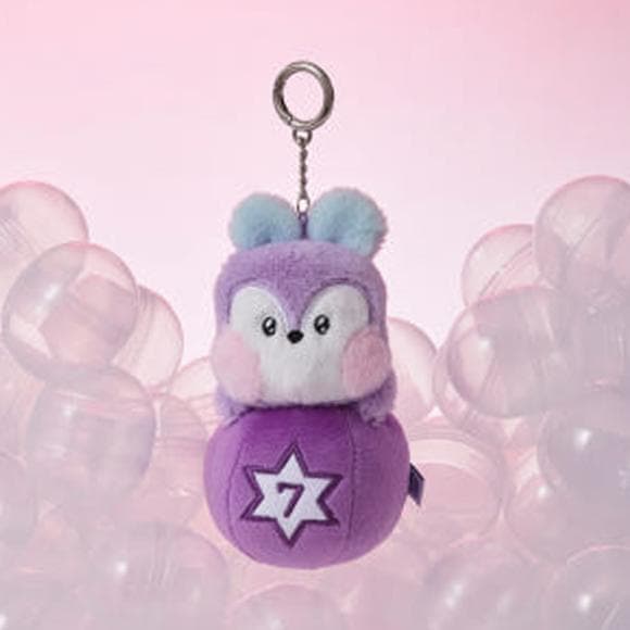 BT21 Minini Lucky Gacha Plush Doll Keyring (7 Options) MANG
