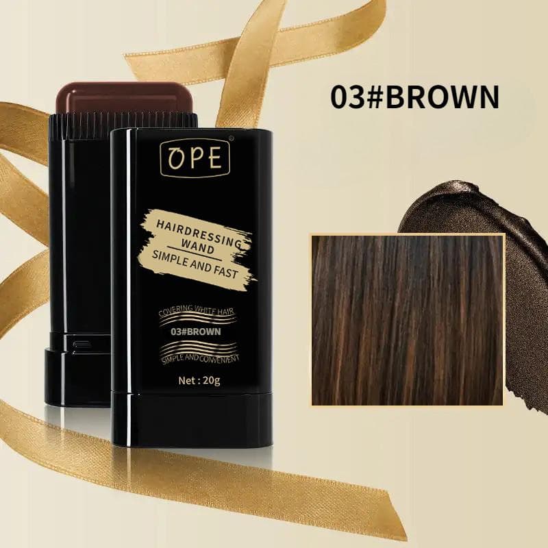Hair stick cover white hair non-fading hair color cream Portable beard dyeing multi-functional fast coloring cover magic waterproof lasting hair