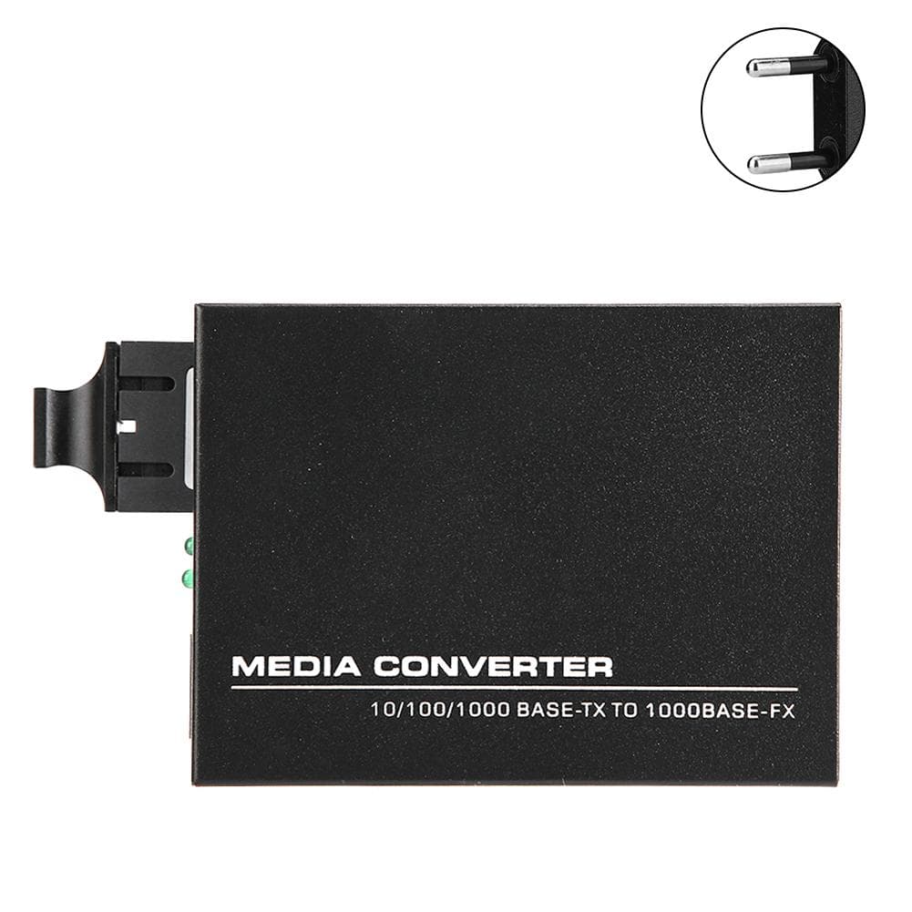 Carrier Class Gigabit Dual Fiber Single Mode SC Fiber Optic Transceiver Converter