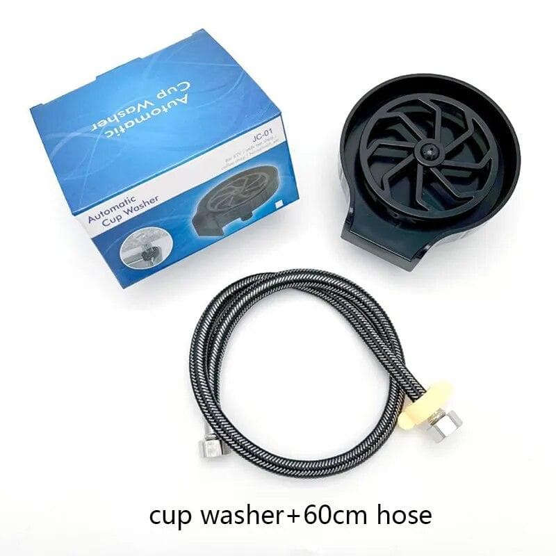 Automatic High Pressure Cup Washer Faucet Glass Rinser Glass Rinser Bar Beer Milk Tea Cup Cleaner Kitchen Sink Accessories black