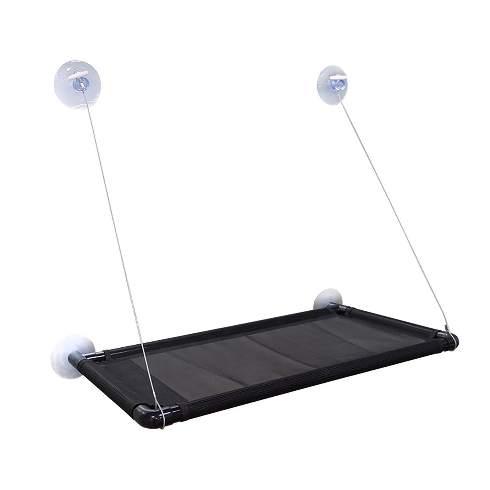 Cat Window Hammock Suction Cup Large Load Bearing Plastic PVC Gridding Cloth Steel Wire Cat Window