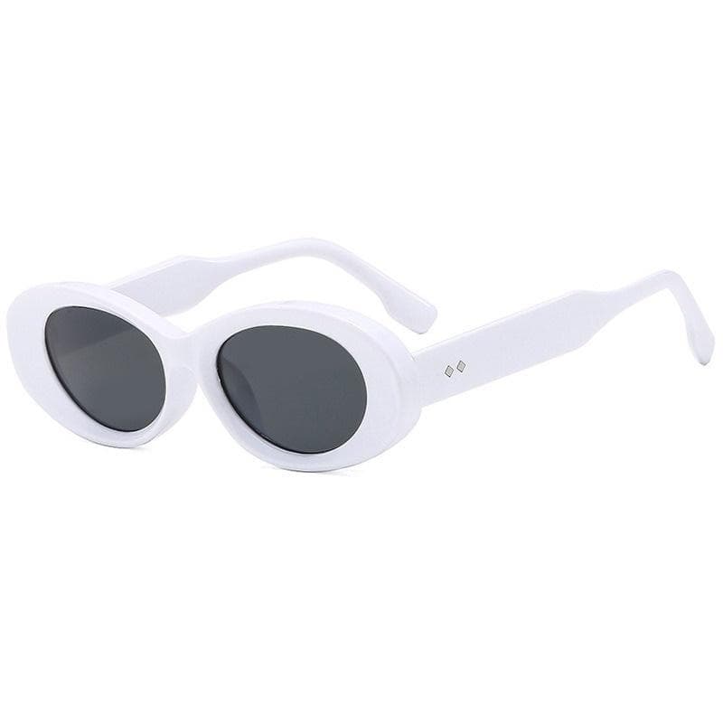 Vintage Round Sunglasses Women Retro Oval Sun Glasses High Quality Trendy Brand Eyewear for Female Fashion only 1pcs sunglasses