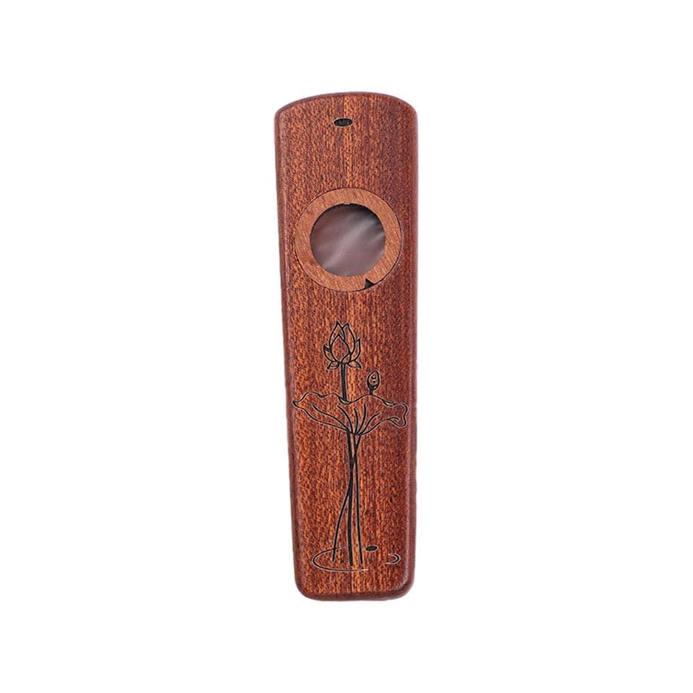 Wooden Kazoo Musical Instruments Ukulele Guitar Accompany Gift for Adult Music Beginner Interesting