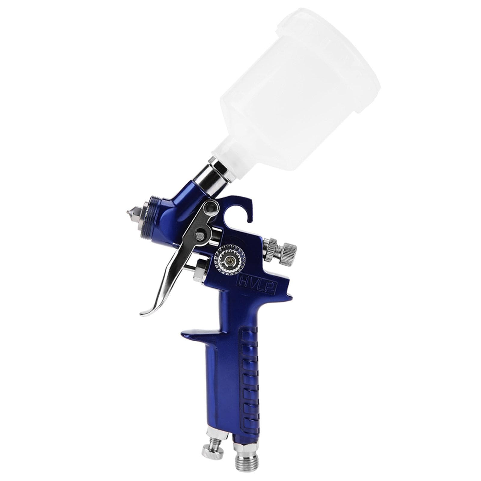 H2000A Professional 1.0mm Nozzle 125ml Pneumatic Spray Gun For Car Painting Repair (1.0mm)