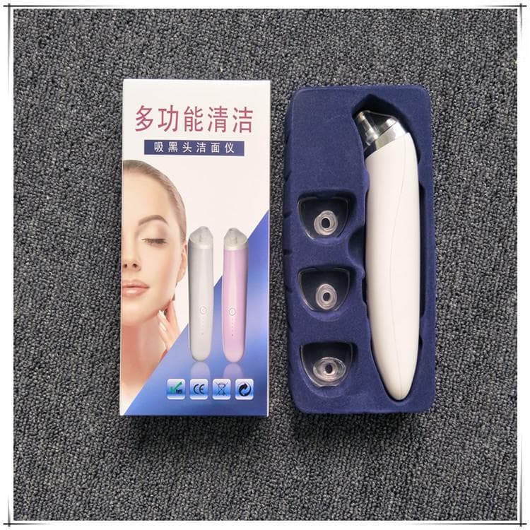Blackhead Remover Blackhead Cleaning Instrument Electric Acne Suction Pore Cleaner Electric Beauty Instrument white