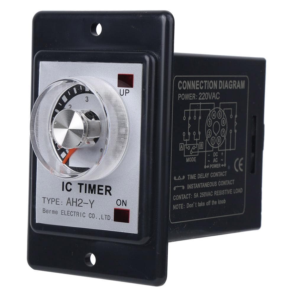 BERM Time Relay Electronic Relay Switches Timer Delay Timer AH2Y 6S 220V