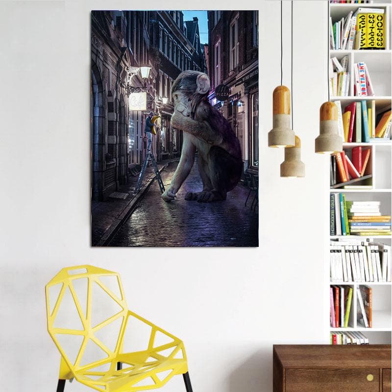 DINGPU Diy 5D Diamond Painting Cross Stitch Picture Full Round Drill Diamond Embroidery Landscape Mosaic Art Wall 20X30CM
