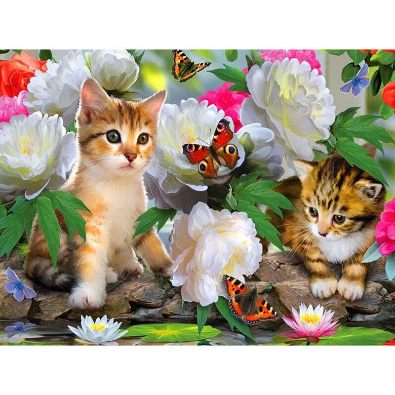 Diamond Embroidery Cross Stitch Crystal Full Round Diamond Sets Unfinish 3d Diy Diamond Painting 20X30CM