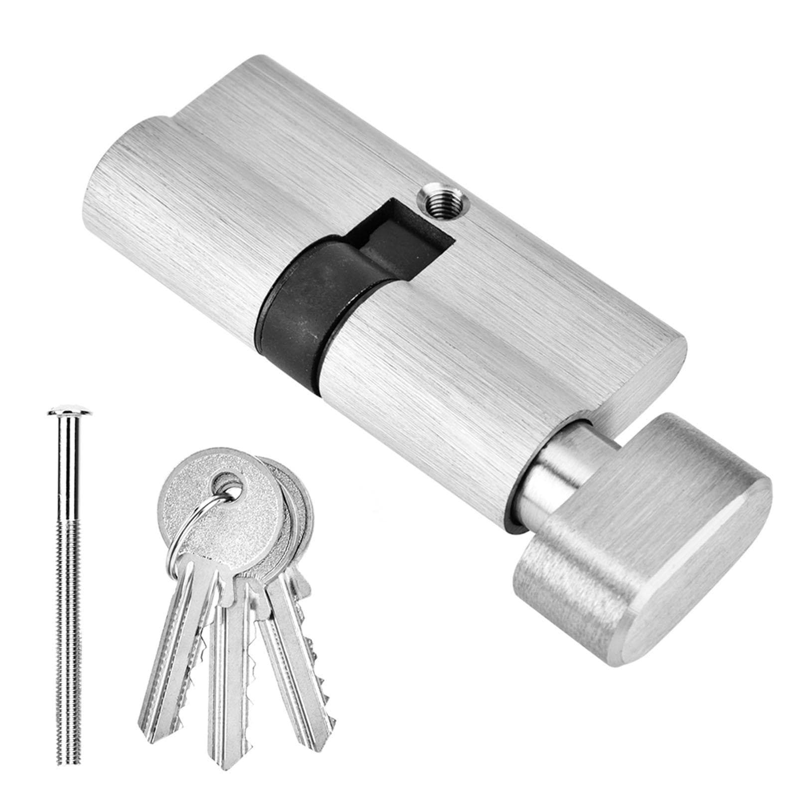 65mm Copper Single Open Lock Cylinder Wooden Bedroom Door Lock Cylinder with Keys