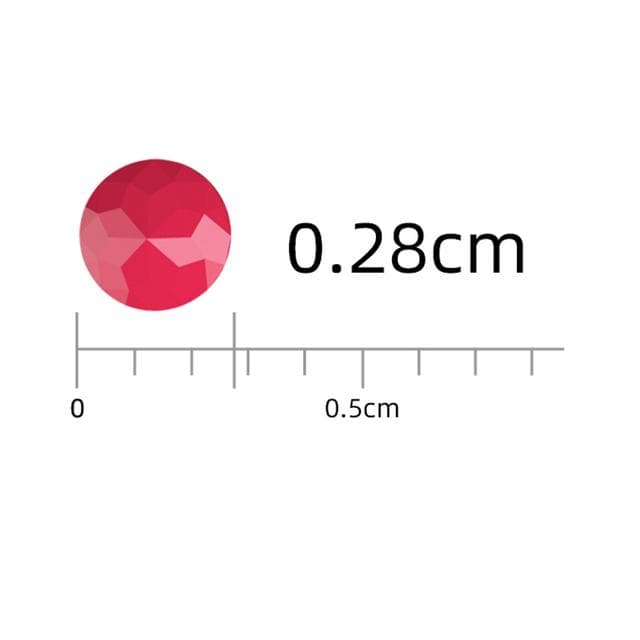DMC 447 Colors Full round Drill Resin Diamond Rhinestone DIY Diamond Painting Crystal Beads Stone Accessory Color 3776(5 bag/1000pcs)