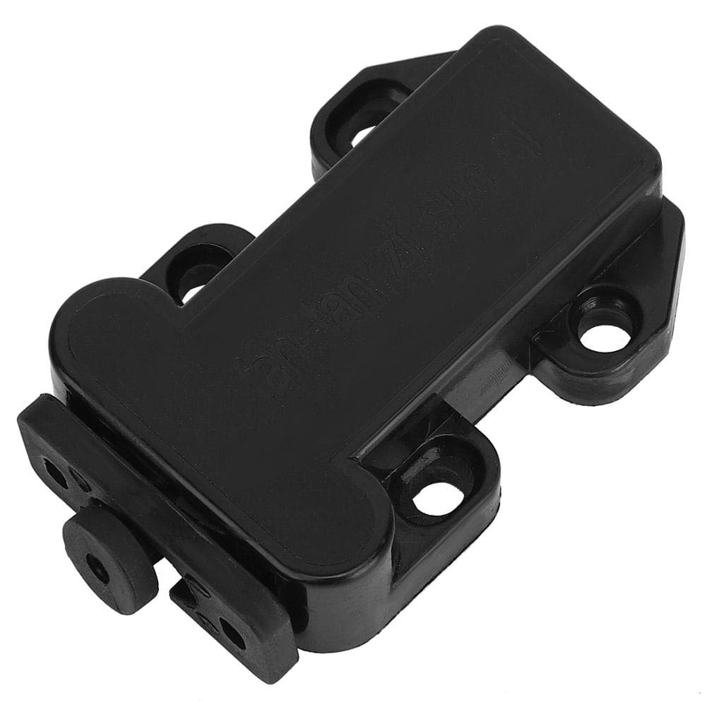 6 Sets Nylon Cabinet Drawer Rebound Self Locking Door Latches Furniture Hardware AccessoriesBlack