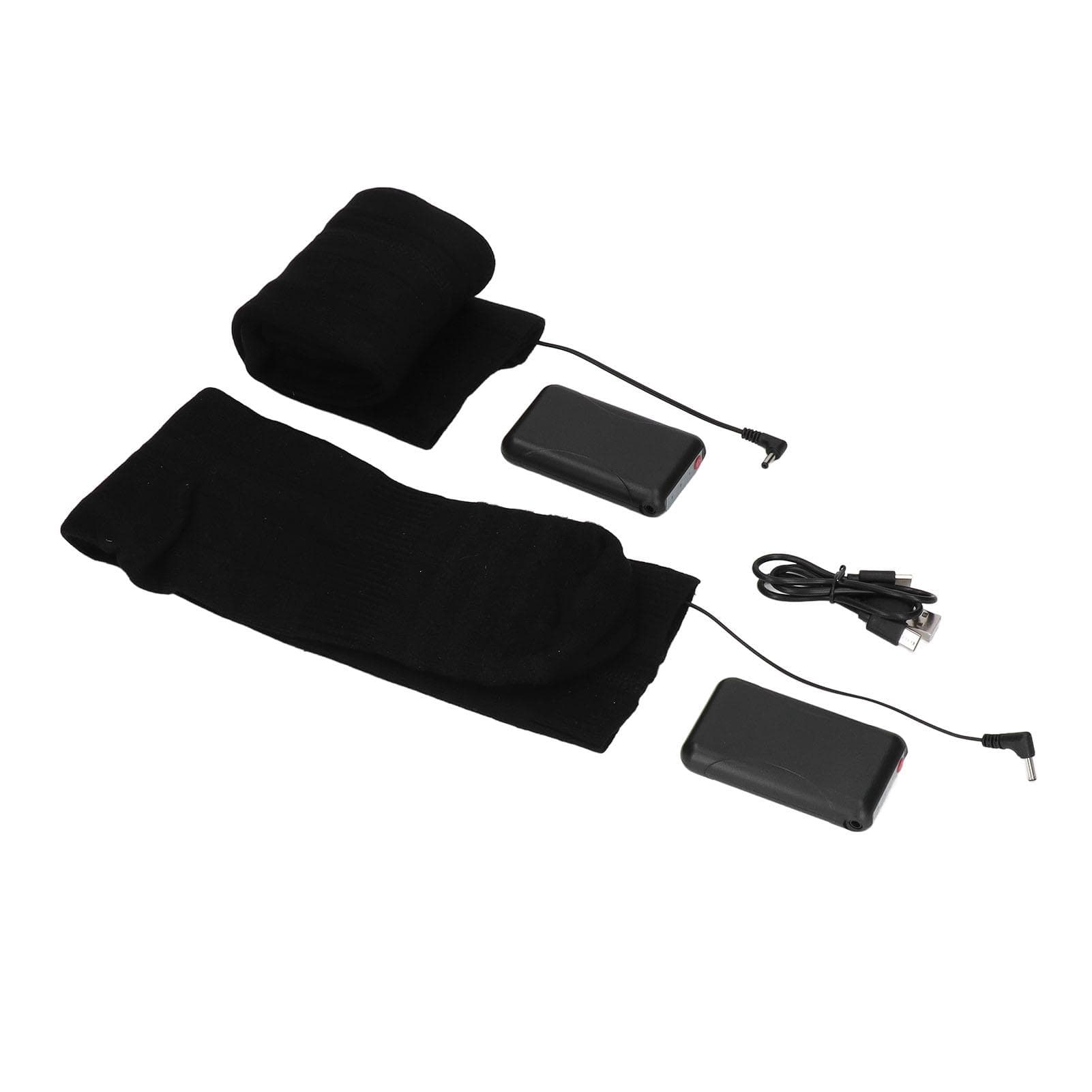 Heated Socks Double Sided Adjustable Temperature USB Rechargeable Electric Heating Socks for Men