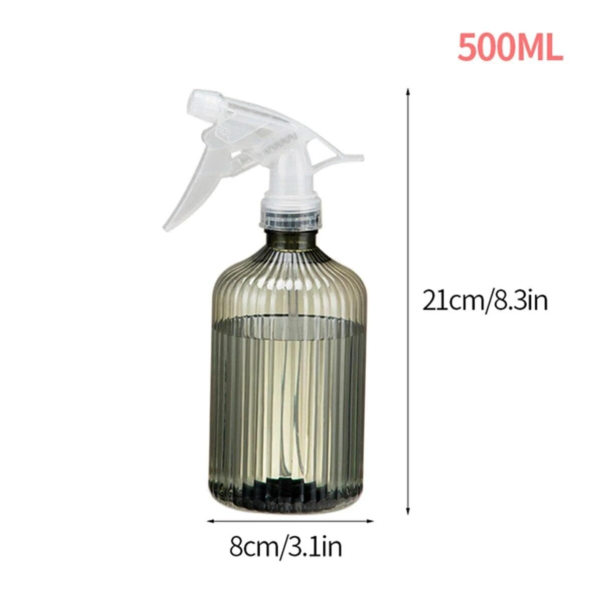 500ML Spray Bottle Plant Flower Sprayer Garden Pot Watering Irrigation Bottle For Garden Indoor Watering Supplies grey