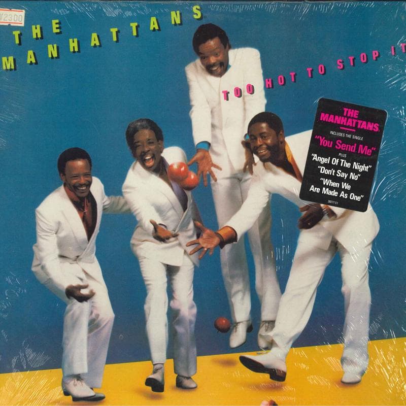 LP Record MANHATTANS Too Hot To Stop It FC39277 COLUMBIA 1985 US SoulFunk Used