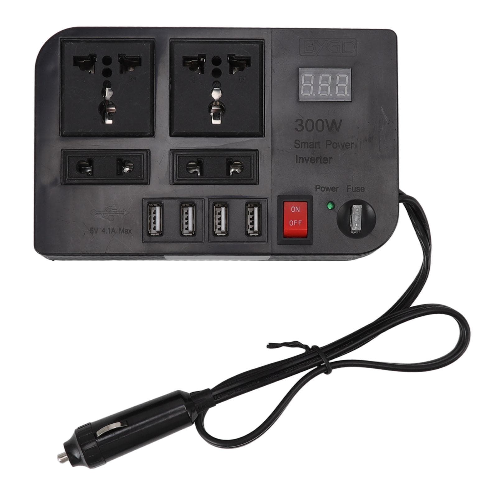 12V 300W Car Inverter AC 220V Power Converter Multiple Protection Vehicle Inverter Transformer