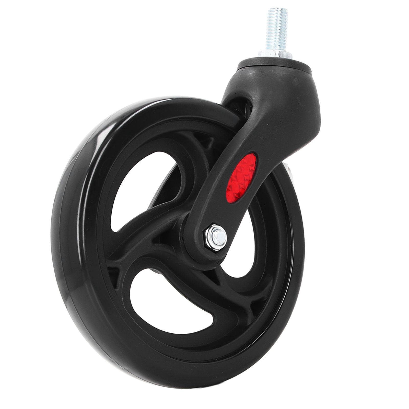 6inch Wheelchair Front Castor Wheel Universal Anti Slip Heavy Duty Replacement Wheel for Walkers