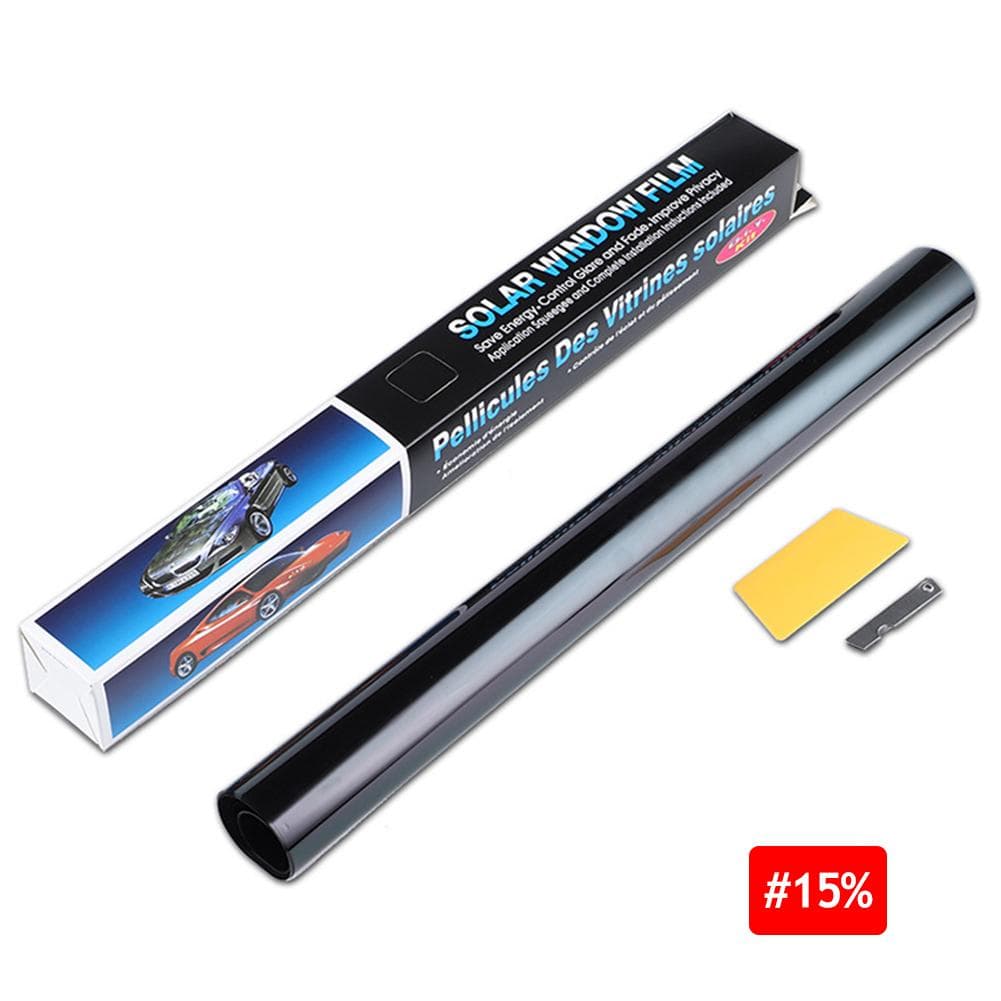50x300cm Car Window Tint Film Sun Shade Film UV Protctor Light transmittance: 15%