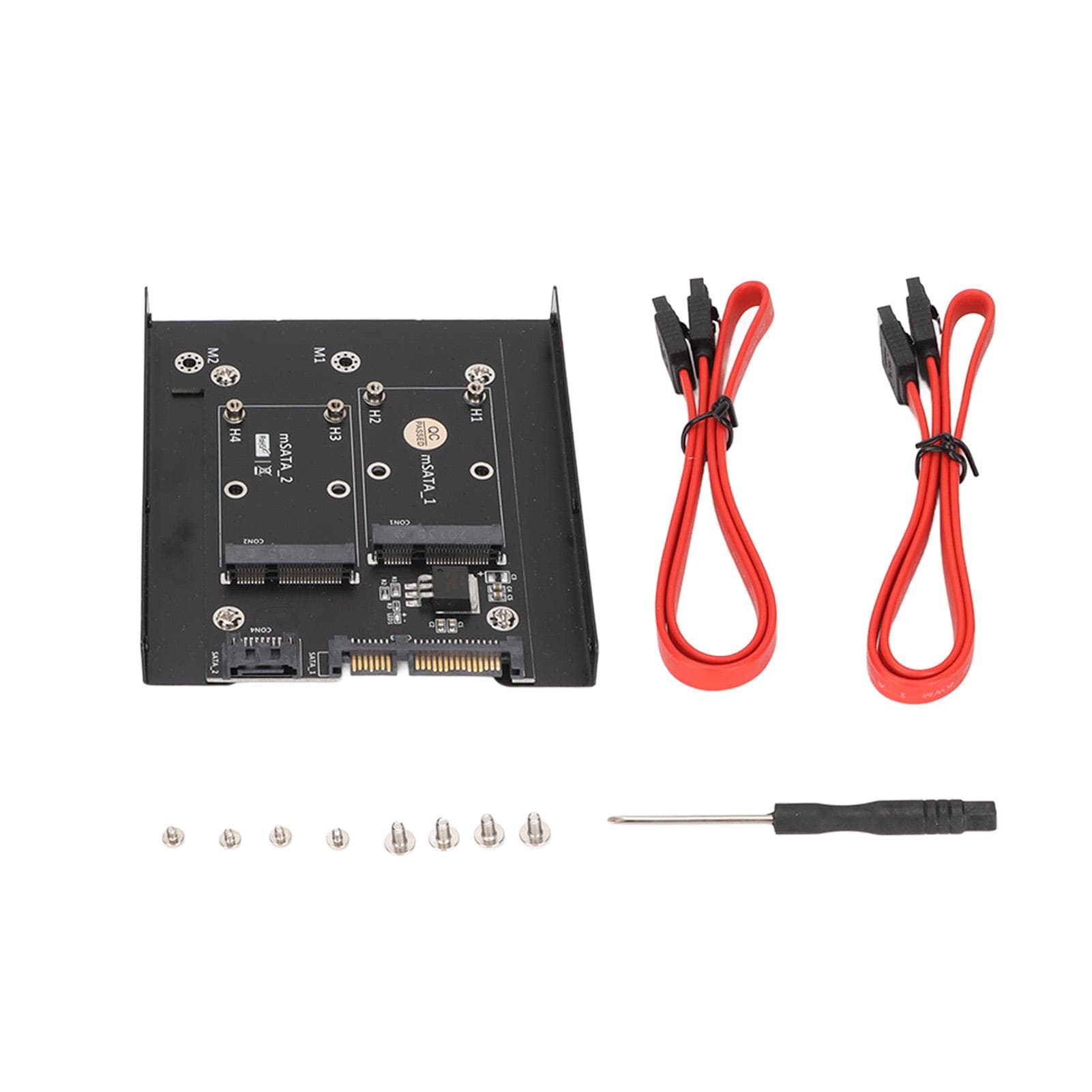 Adapter Card Dual MSATA SSD to Dual SATA3 Fast Reading Speed Converter Computer Accessories