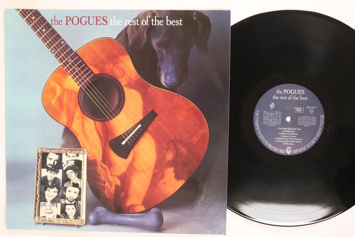 LP Record POGUES Rest Of The Best 9031773711 WEA 1992 Germany Rock Used