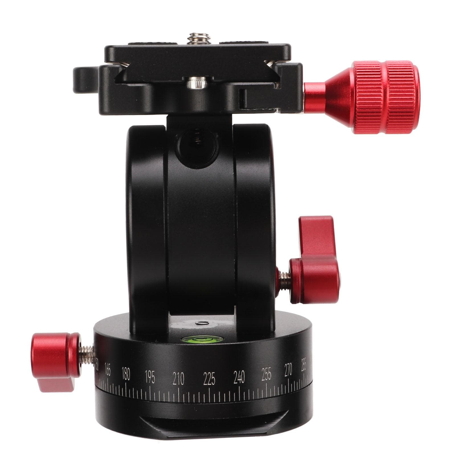 Tripod Ball Head Panoramic Pan Tilt Ballhead with 14in Screw Quick Release Plate for Arca for