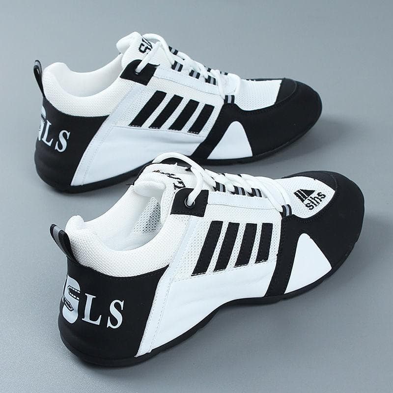 Spring New Bag-soled Couple Shoes Men's Mesh Sports Shoes Flying Woven Breathable Running Women's Shoes Men's Shoes 42
