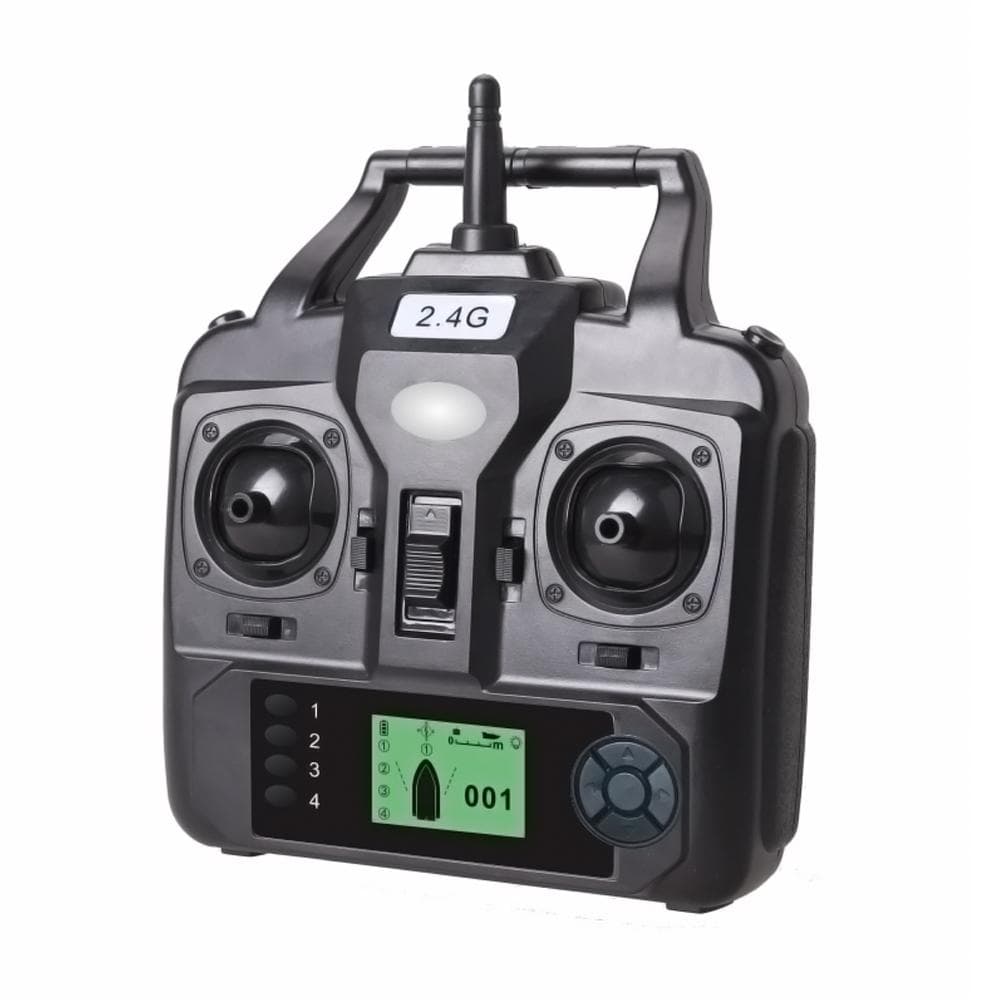 Remote Control for GPS Fishing Bait Boat D18B D16B D18E D16E black