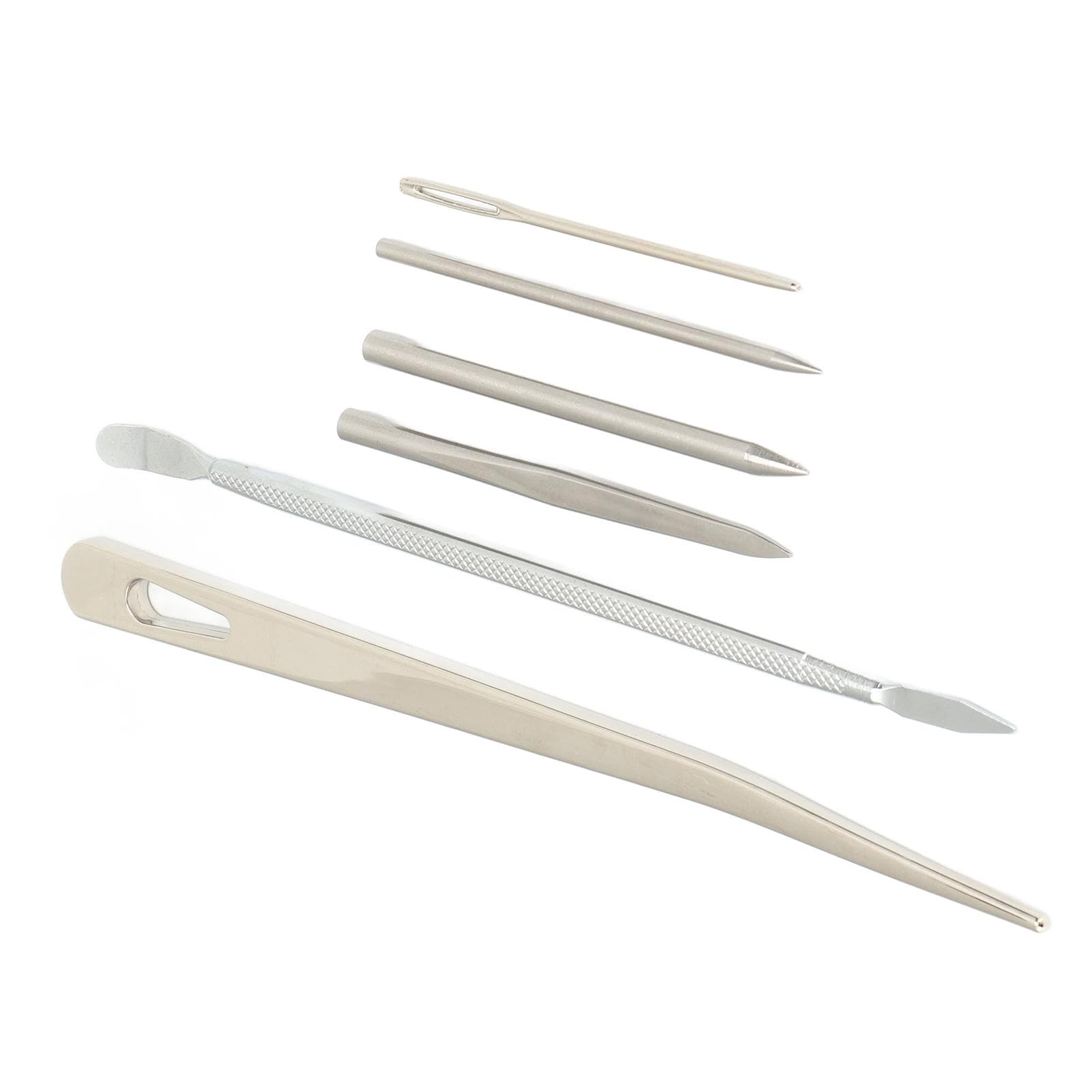 6Pcs Paracord Needles Set Stainless Steel Paracord Stitching Lacing Needles Knitting Tool Auxiliary