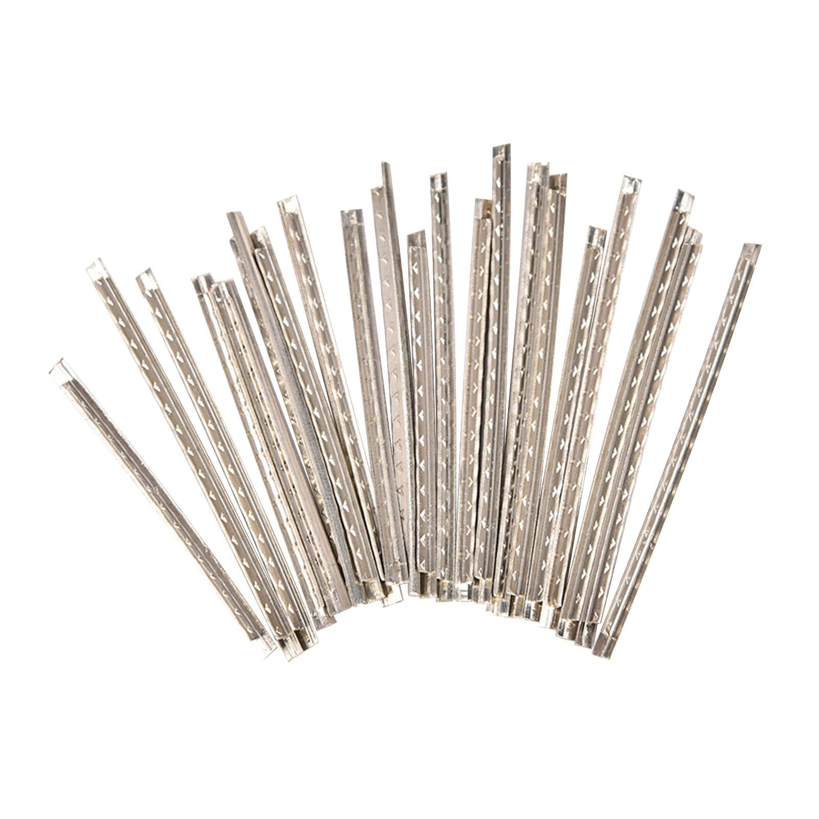 Guitar Fret Wires 21 Frets Stainless Steel Fretwire 2.9mm Crown Width for Bass Guitar silver