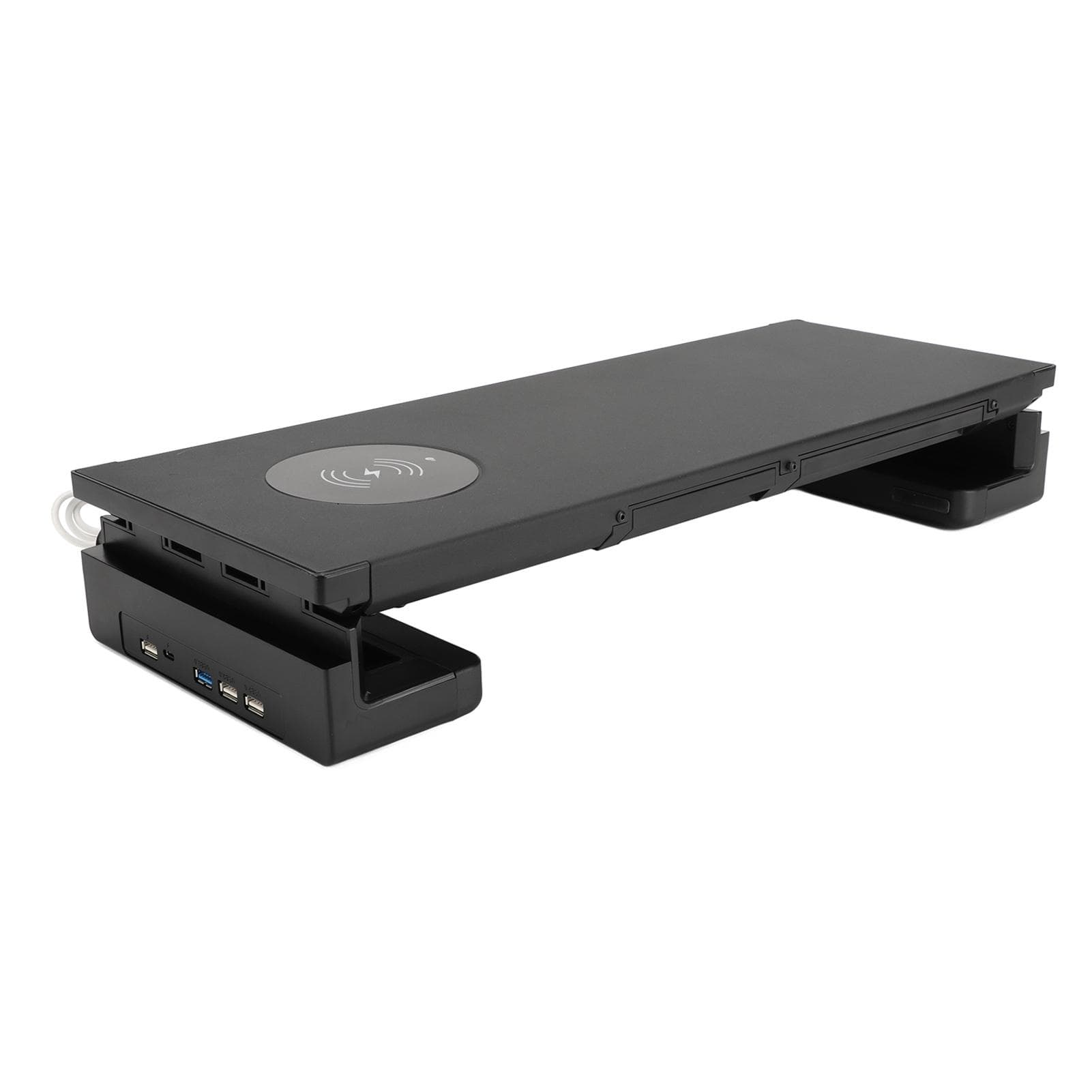 Monitor Stand Strong Charging 3 USB Ports 2 Charging Ports Multifunctional Monitor Riser with