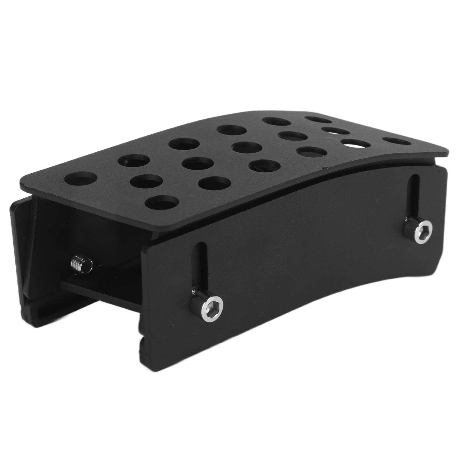 Accelerator Raised Pedals Foot Rest Iron Black Modification Replacement for Wrangler JK 2007?2017