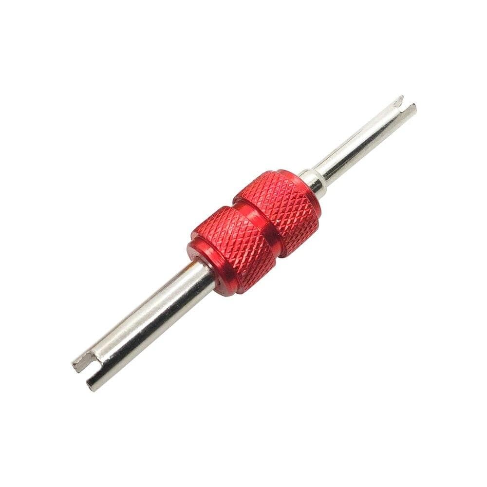 Universal Tire Valve Core Stems Remover Screwdriver Auto Truck Bicycle Wheel Repair Tool Dual Use Car Accessories Tire Remover red